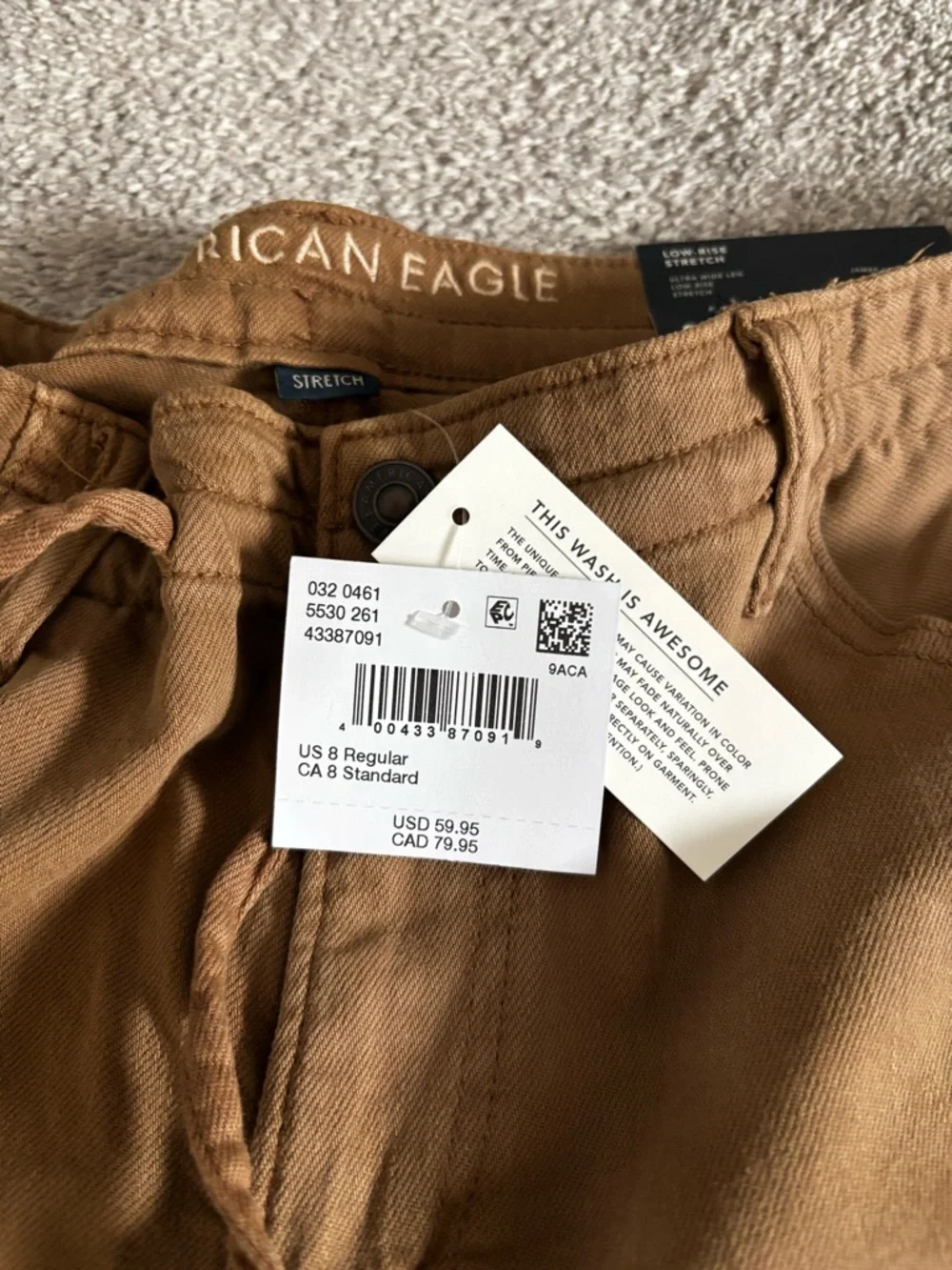 American Eagle Outfitters Womens Ultra Wide-Leg Pants - Picture 3 of 5